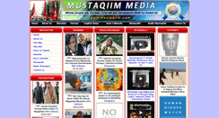 Desktop Screenshot of mustaqiim.com