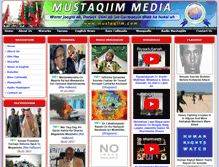 Tablet Screenshot of mustaqiim.com